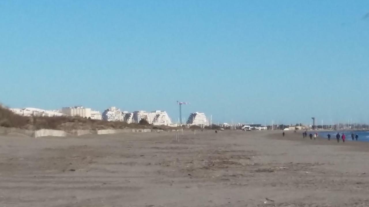 Studio De 25M2 Tout Equipe A 250M Du Bord De Mer La Grande-Motte Eksteriør bilde